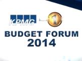 Budget Forum 2014 - 21-11-2013